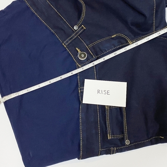 Modern‎ Eternity Skinny Maternity Jeans 28 6 small dark blue stretch over bump - Picture 7 of 10
